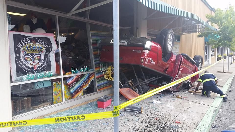 Wildcat Vintage Clothing shop crash